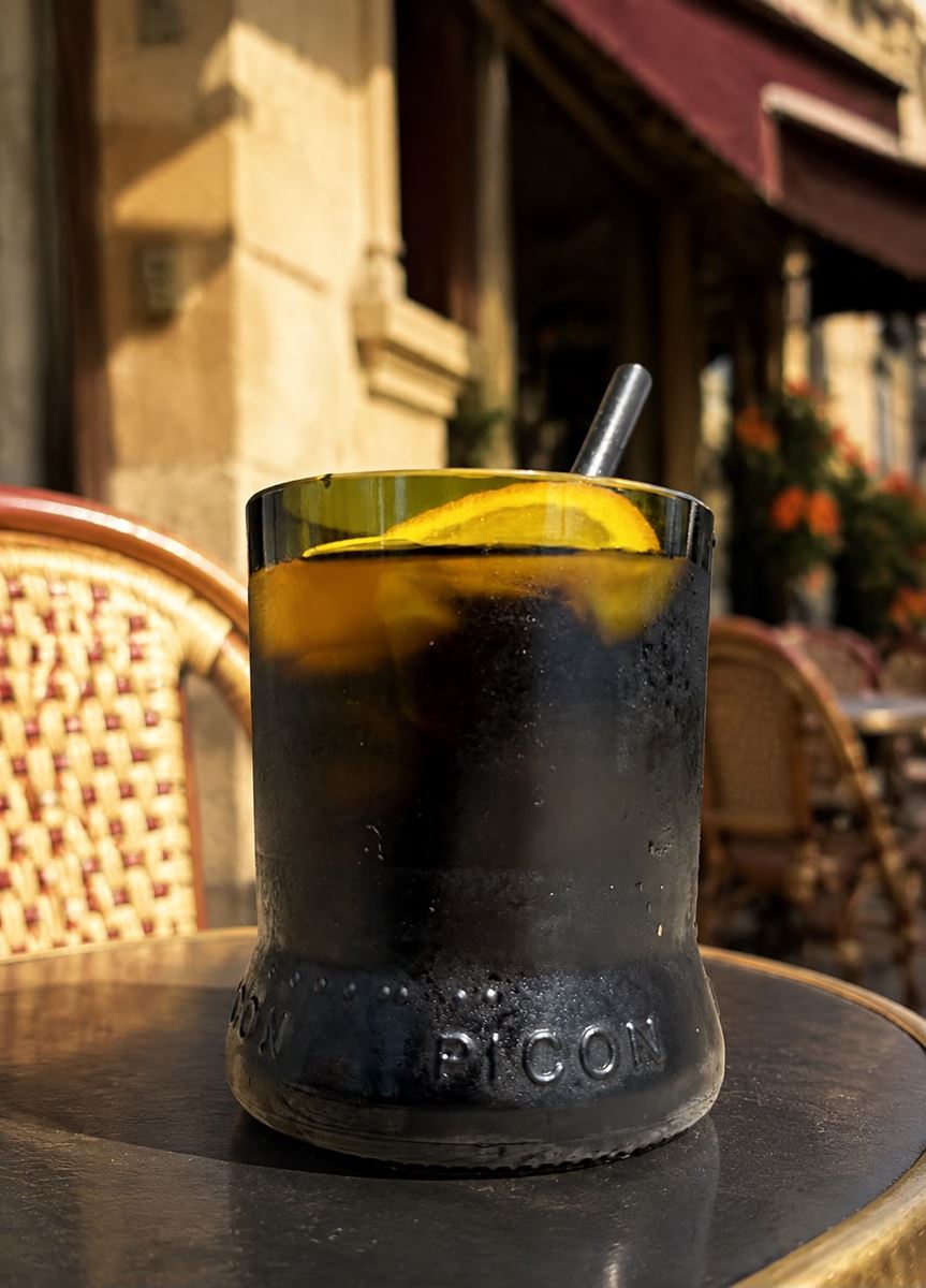 APERITIEFGLAS uit Piconfles