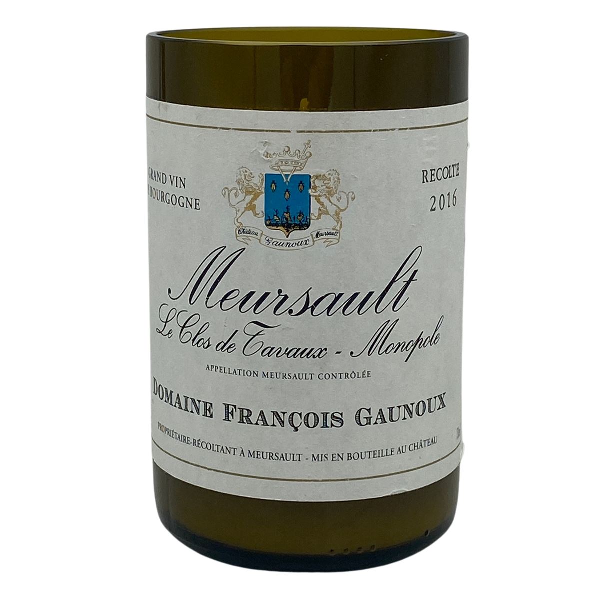 Kaars Domaine François Gaunoux Meursault Clos de Tavaux