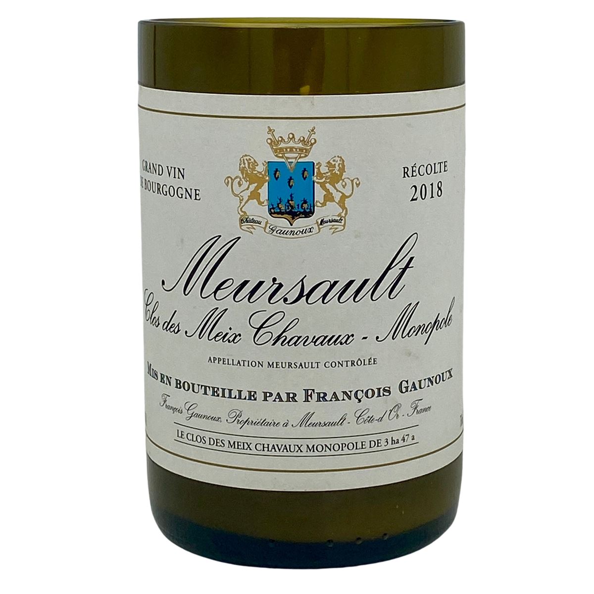 Kaars Domaine François Gaunoux Meursault Clos de Meix Chavaux