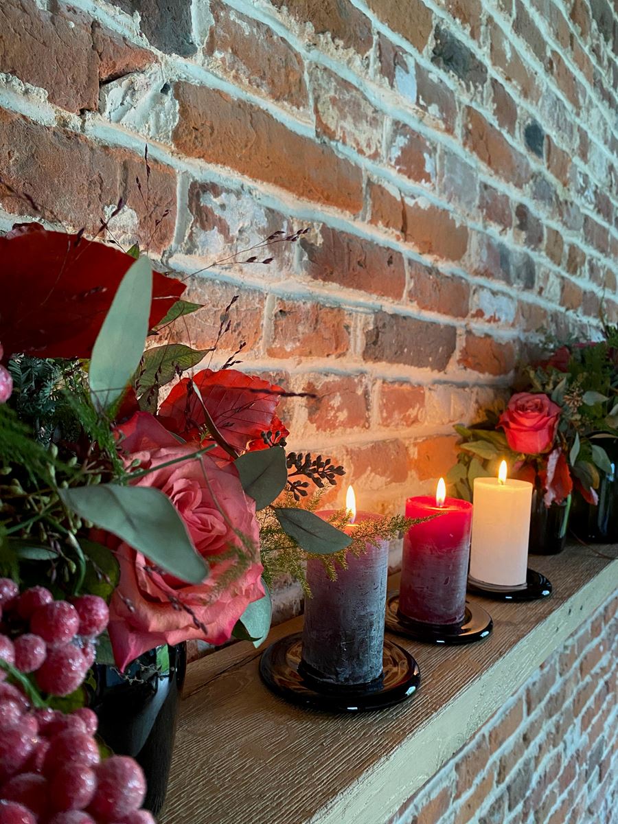 ONDERSCHAAL + KAARS SET VAN 3