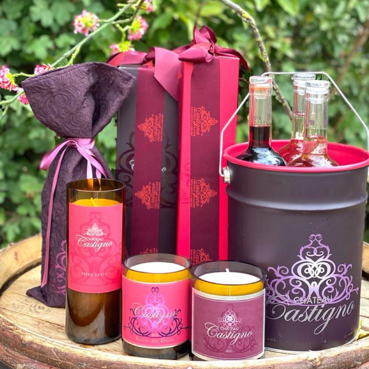 Kaars Château Castigno Rood